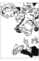 Lucky Luke kleurplaat 9